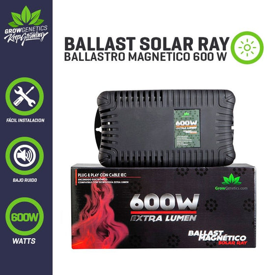 Grow Genetics - Balastro Solar Ray 600 W