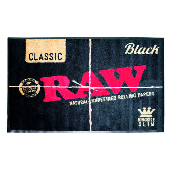 Raw - Alfombra Black Pequeña
